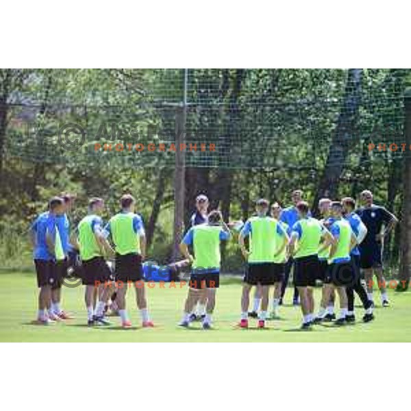 Slovenia National team practice, Kranjska gora on June 4, 2019