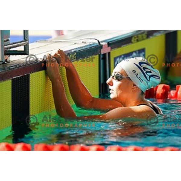 Ema Rajic in action during Slovenian Swimming National Championships in Kranj on June 15, 2019