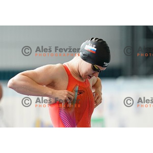 Tjasa Vozel in action during Slovenian Swimming National Championships in Kranj on June 15, 2019