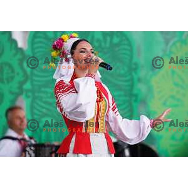 Performance at official opening of Athletes Village at 2.European Games in Minsk, Belarus on June 20, 2019