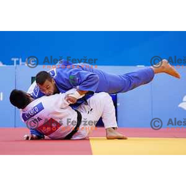 Vito Dragic of Slovenia in action during Judo Tournament of 2nd European Games, Minsk, Belarus on June 24, 2019