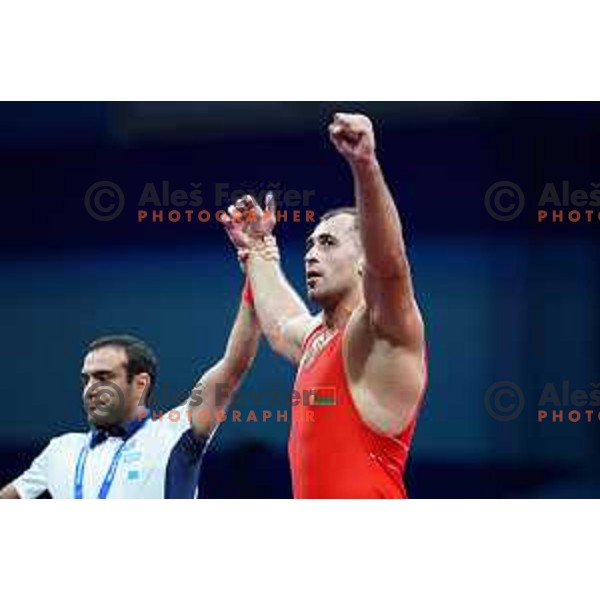 Wrestling Greco-Roman Style in Dvorec Sporta at 2nd European Games, Minsk, Belarus on June 29, 2019