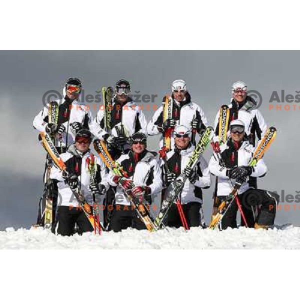 UPS team at Krvavec ski resort 6.2.2008 
