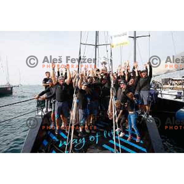 Team EWOL at Barcolana sailing regatta, Triste, Italy on October 13, 2019 