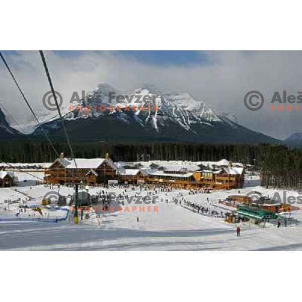 Lake Louise, RCR ski resort in Canadian Rockies,Alberta, Canada on 2nd of March 2008. Photo by Ales Fevzer 