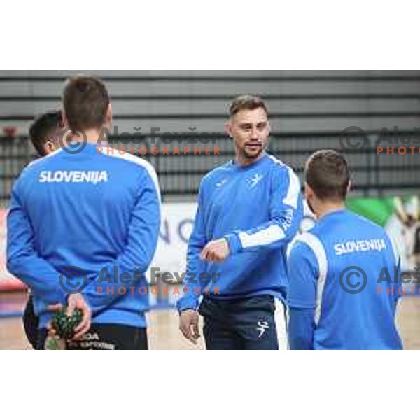 meeting and first practice session of Slovenia Handball team in Zlatorog Hall, Celje, Slovenia on December 26, 2019