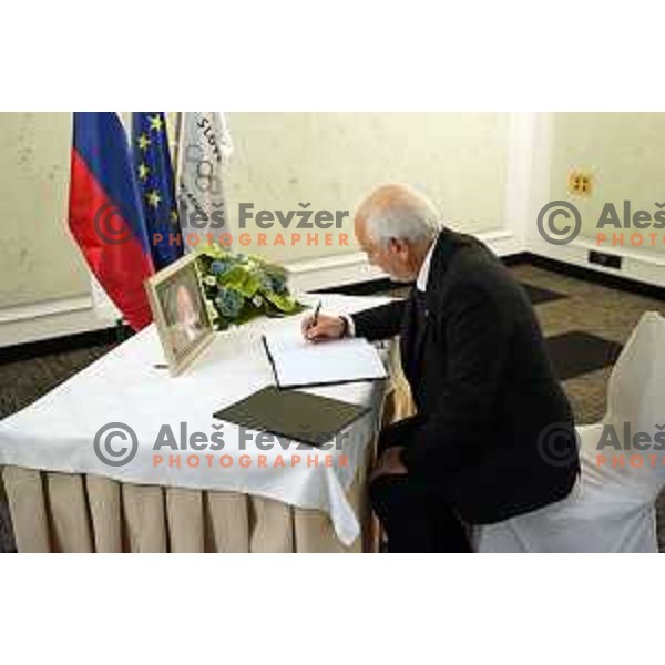 Dr. Janez Kocijancic (1941-2020) Memorial Assembly of Slovenia Olympic Committee in hotel Union, Ljubljana on June 5, 2020
