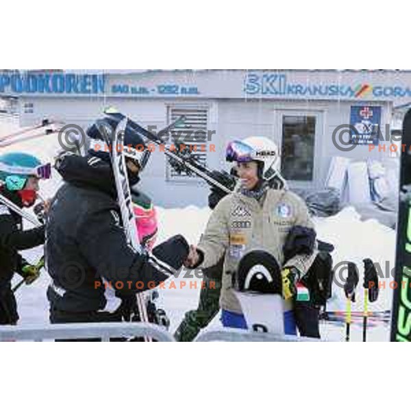 During AUDI FIS Alpine Ski World Cup, 57.Golden Fox -Zlata Lisica practice on Podkoren course in Kranjska gora, Slovenia on January 15, 2021