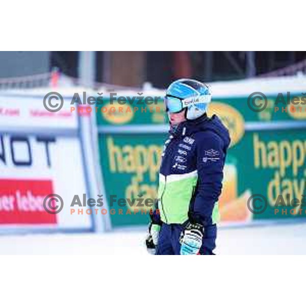 Meta Hrovat during AUDI FIS Alpine Ski World Cup, 57.Golden Fox -Zlata Lisica practice on Podkoren course in Kranjska gora, Slovenia on January 15, 2021