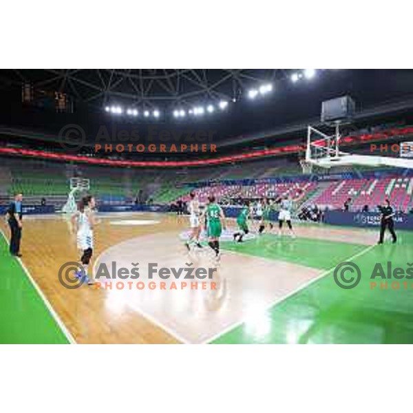 Of Slovenia in action during FIBA Women’s EuroBasket Qualifiers match between Slovenia and Bulgaria in Stozice, Ljubljana, Slovenia on February 4, 2021