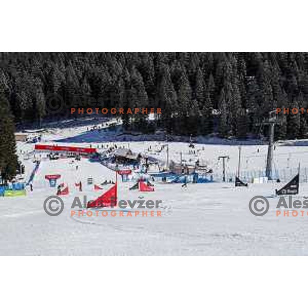 FIS Snowboard World Cup Parallel Giant Slalom at Rogla Ski resort, Slovenia on March 6, 2021