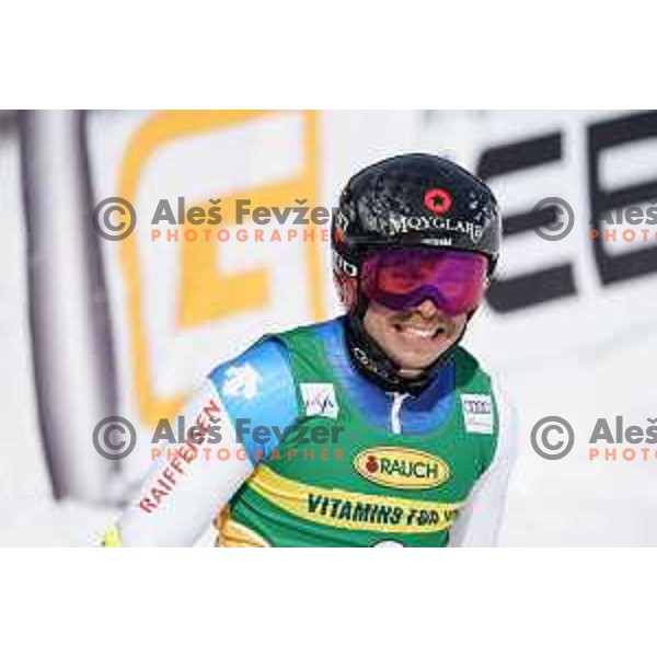 Gino Caviezel at AUDI FIS World Cup Giant Slalom for Vitranc Cup in Kranjska gora, Slovenia on March 13, 2021