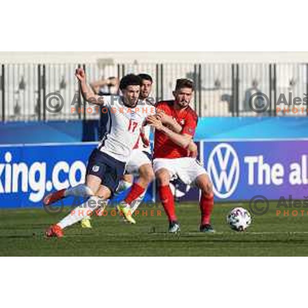 UEFA Euro Under 21 match between England and Switzerland in Koper, Slovenia on March 25, 2021