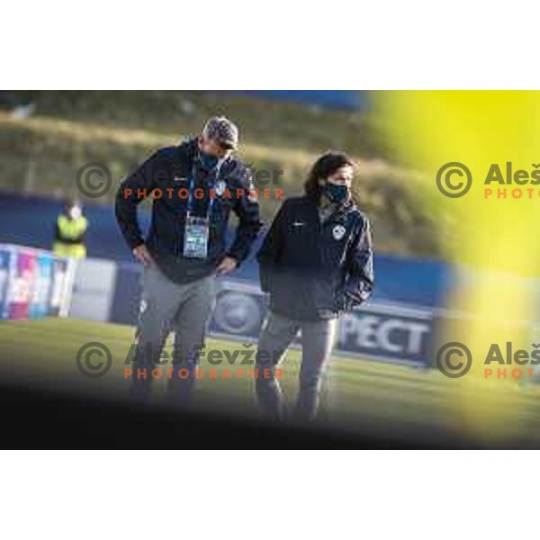 Milenko Acimovic, head coach of U21 Slovenia during U21 UEFA European Championship 2021 football match between Slovenia and Czech Republic in Arena Z’dezele, Celje, Slovenia on March 27, 2021