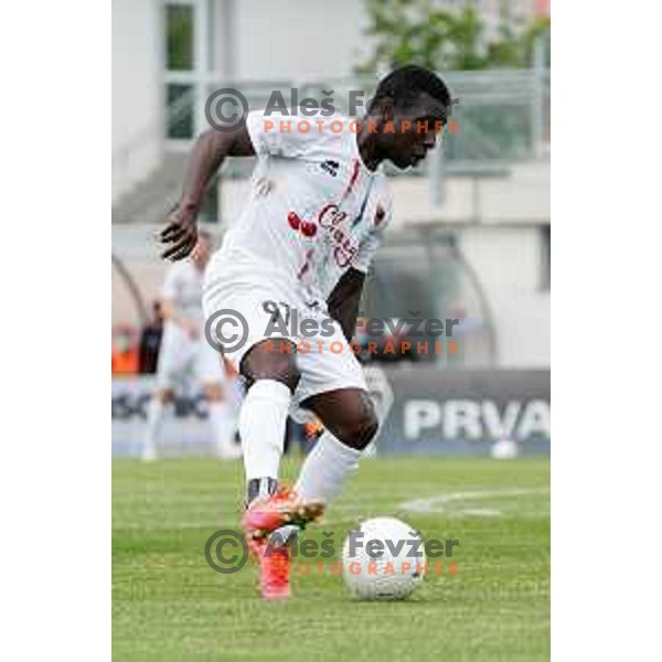 Djalo Aldair in action during Prva Liga Telekom Slovenije 2020-2021 football match between Tabor CB 24 Sezana and Domzale in Sezana on May 1, 2021