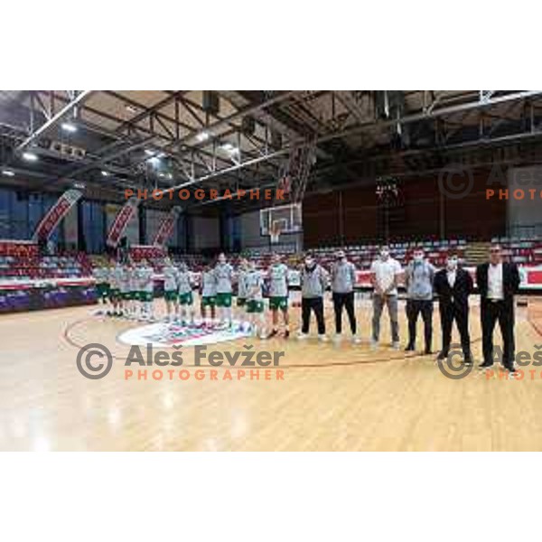 during the Final of Spar Cup between Krka and Sentjur in Kodeljevo Hall, Ljubljana, Slovenia on May 22, 2021