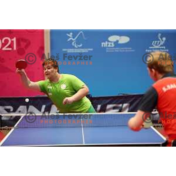 Table tennis Paralympic World Qualification Tournament, Lasko, Slovenia on June 3, 2021