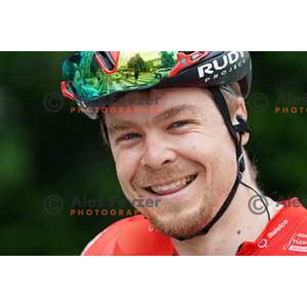 Jan Tratnik at Tour of Slovenia 2021 UCI Pro Cycling race fifth stage Ljubljana-Novo mesto, Slovenia on June 13, 2021