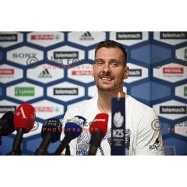 Slovenia Basketball team press conference in Rose Hotel Bled on June 25, 2021 before deprature to Olympic Qualification tournament in Lithuania