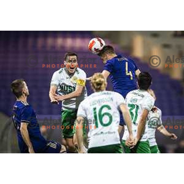 in action during UEFA Conference League qualifier football match between Maribor and Hammarby in Ljudski vrt, Maribor, Slovenia on July 29, 2021