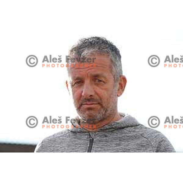 Head coach Dejan Djuranovic during Prva Liga Telemach football match between Domzale and Mura in Domzale, Slovenia on August 29, 2021