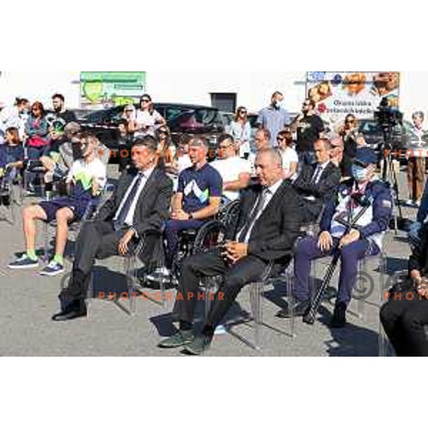 Reception of Slovenia Paralympic team in Ljubljana on September 8 ,2021