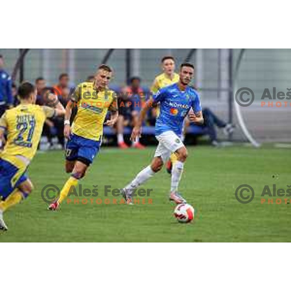 In action during Prva Liga Telemach football match between Koper and Bravo in Koper, Slovenia on September 19, 2021