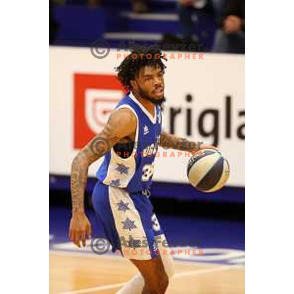 Terry Lee Armstrong II in action during Nova KBM league basketball match between Helios Suns and Rogaska in Domzale, Slovenia on November 1, 2021