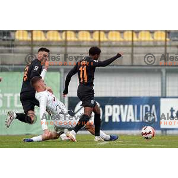  in action during Prva Liga Telemach football match between Tabor CB 24 Sezana and Bravo in Sezana, Slovenia on November 21, 2021