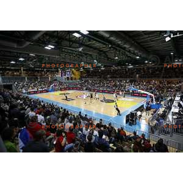 in action during FIBA World Cup 2023 Qualifiers match between Slovenia and Sweden in Bonifika hall, Koper, Slovenia on November 28, 2021 