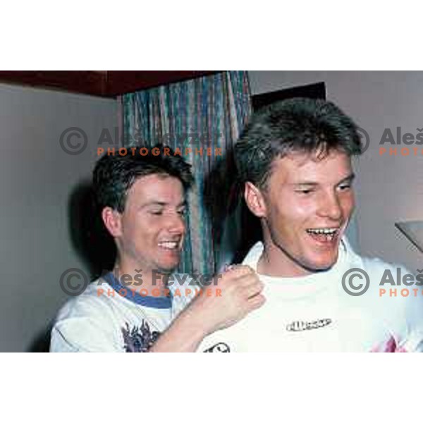 Andrej Miklavc of Slovenia, three times Olympian in Alpine skiing (Albertville 1992, Lillehammer 1994, Nagano 1998) during his racing career in Alpine Ski World Cup