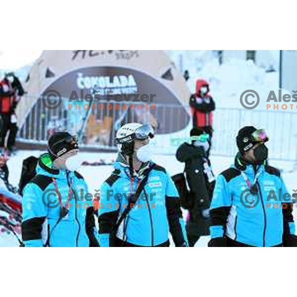 AUDI FIS Ski World Cup Giant Slalom for 58.Golden Fox-Zlata Lisica 2022 in Kranjska gora, Slovenia on January 8, 2022