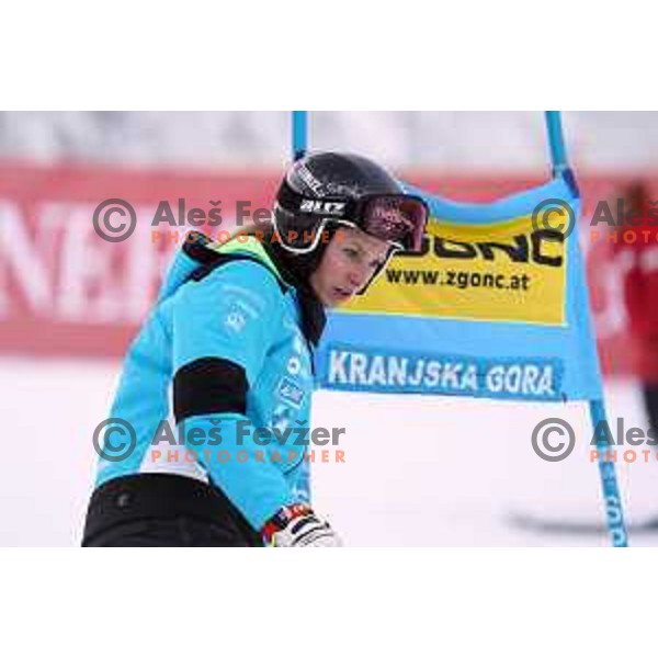 Ana Bucik at AUDI FIS Ski World Cup Giant Slalom for 58.Golden Fox-Zlata Lisica 2022 in Kranjska gora, Slovenia on January 8, 2022