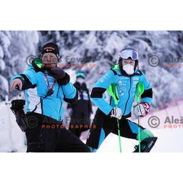 AUDI FIS Ski World Cup Slalom for 58.Golden Fox-Zlata Lisica 2022 in Kranjska gora, Slovenia on January 9, 2022
