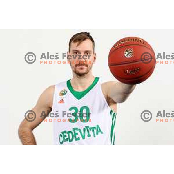 Zoran Dragic, member of Cedevita Olimpija basketball team for 2022 season, Ljubljana on January 19 ,2022