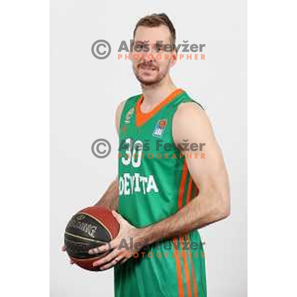 Zoran Dragic, member of Cedevita Olimpija basketball team for 2022 season, Ljubljana on January 19 ,2022