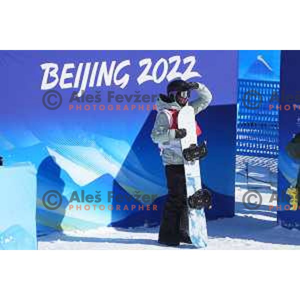 Urska Pribosic competes in Qualifications of Women’s Slope Style at Beijing 2022 Winter Olympic Games, China on February 5, 2022