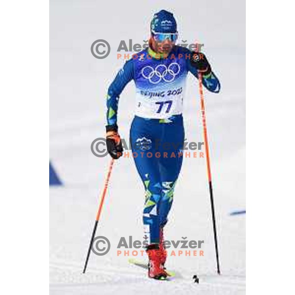 Neza Zerjav (SLO) competes in Women\'s Cross-Country 10 km Classic in Zhnagjiakou at Beijing 2022 Winter Olympic Games, China on February 10, 2022 
