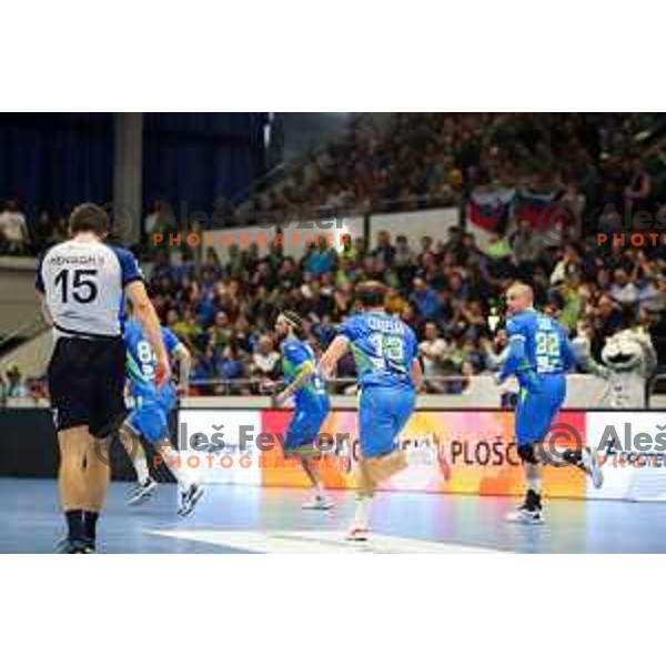 in action during World championship 2023 qualifications match between Slovenia and Italy in Celje, Slovenia on March 20, 2022