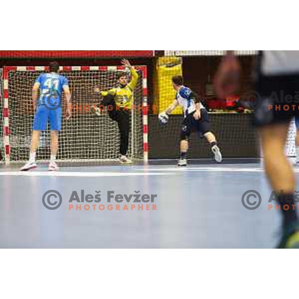 Joze Baznik in action during World championship 2023 qualifications match between Slovenia and Italy in Celje, Slovenia on March 20, 2022