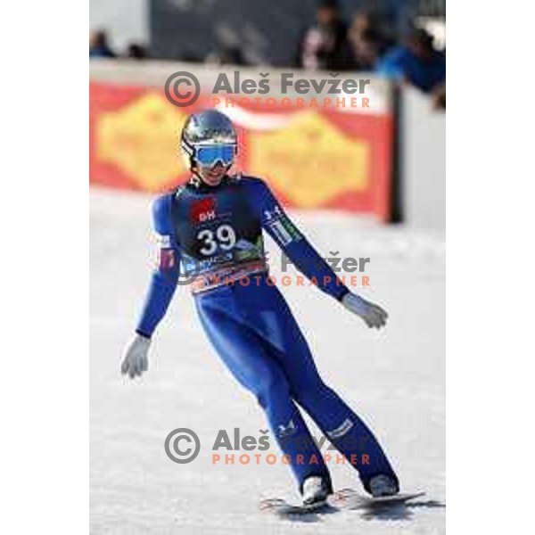 Timi Zajc at FIS Ski-jumping World Cup Final in Planica, Slovenia on March 25, 2022