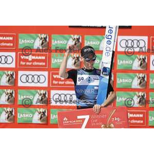 Timi Zajc at FIS Ski-jumping World Cup Final in Planica, Slovenia on March 27, 2022