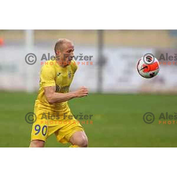 Zeni Husmani in action during Prva Liga Telemach 2021-2022 football match between Domzale and Aluminij in Domzale, Slovenia on May 1, 2022 