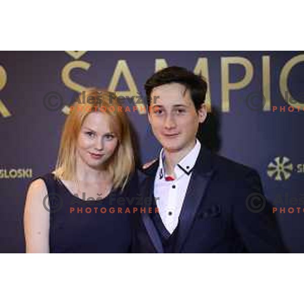 Cene Prevc at The night of the Champions - Gala night for best Slovenian winter sportsman and sportswomen in Ljubljana, Slovenia on May 18, 2022