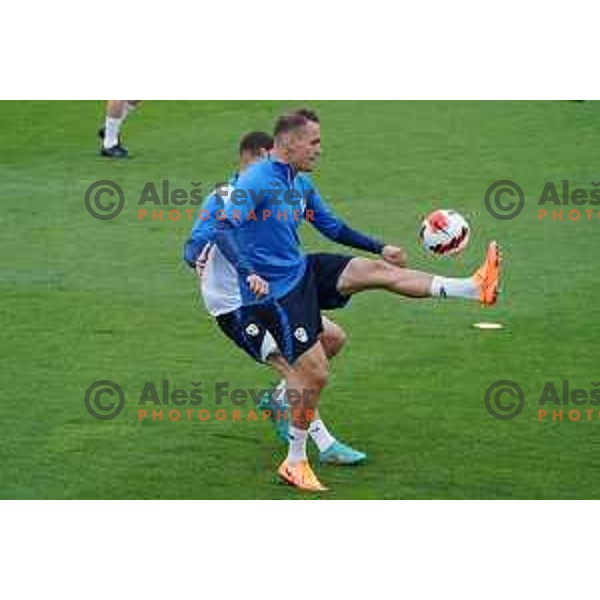 Jure Balkovec of Slovenia Football team during practice session at NNC Brdo on May 30, 2022 