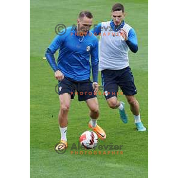 Jure Balkovec of Slovenia Football team during practice session at NNC Brdo on May 30, 2022 