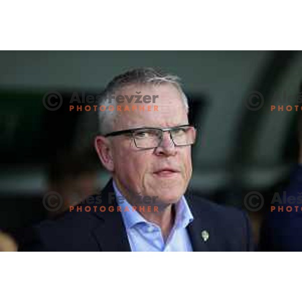 Janne Andersson during UEFA Nations league football match between Slovenia and Sweden in SRC Stozice, Ljubljana, Slovenia on June 2, 2022