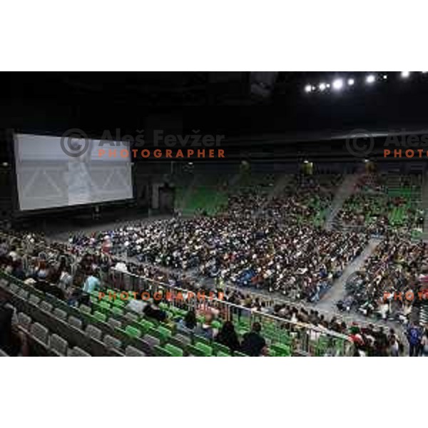 Official Premiere of 2017 Basketball movie in Arena Stozice, Ljubljana, Slovenia on. June 3, 2022