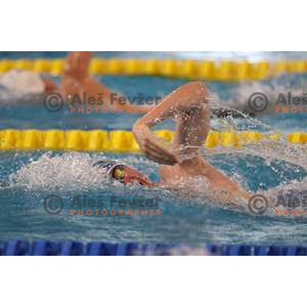Sergej Fekonja competes at Kranj International Swimming Championship in Kranj, Slovenia on June 5, 2022