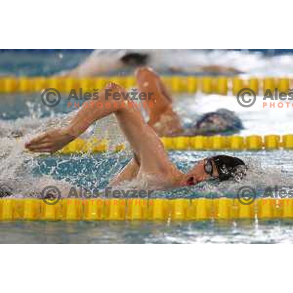 Saso Boskan competes at Kranj International Swimming Championship in Kranj, Slovenia on June 5, 2022